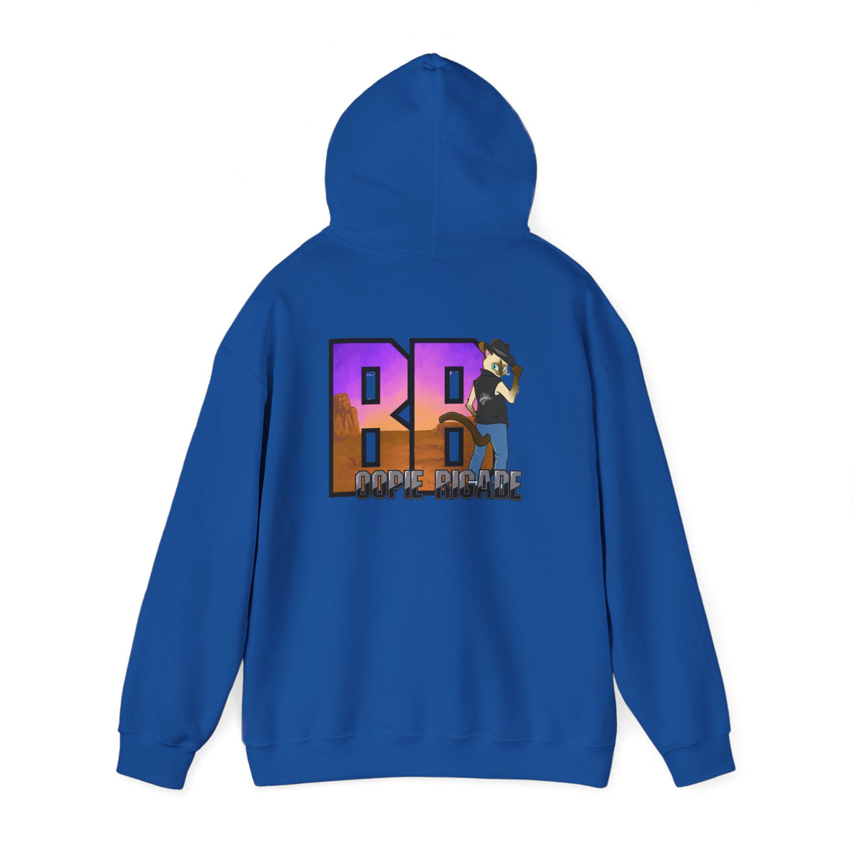 Gunmetal Boopie Unisex Heavy Blend™ Hooded Sweatshirt