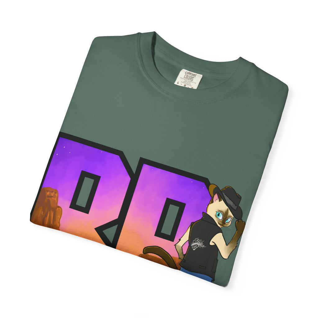 Gunmetal Boopie Unisex Garment-Dyed T-shirt