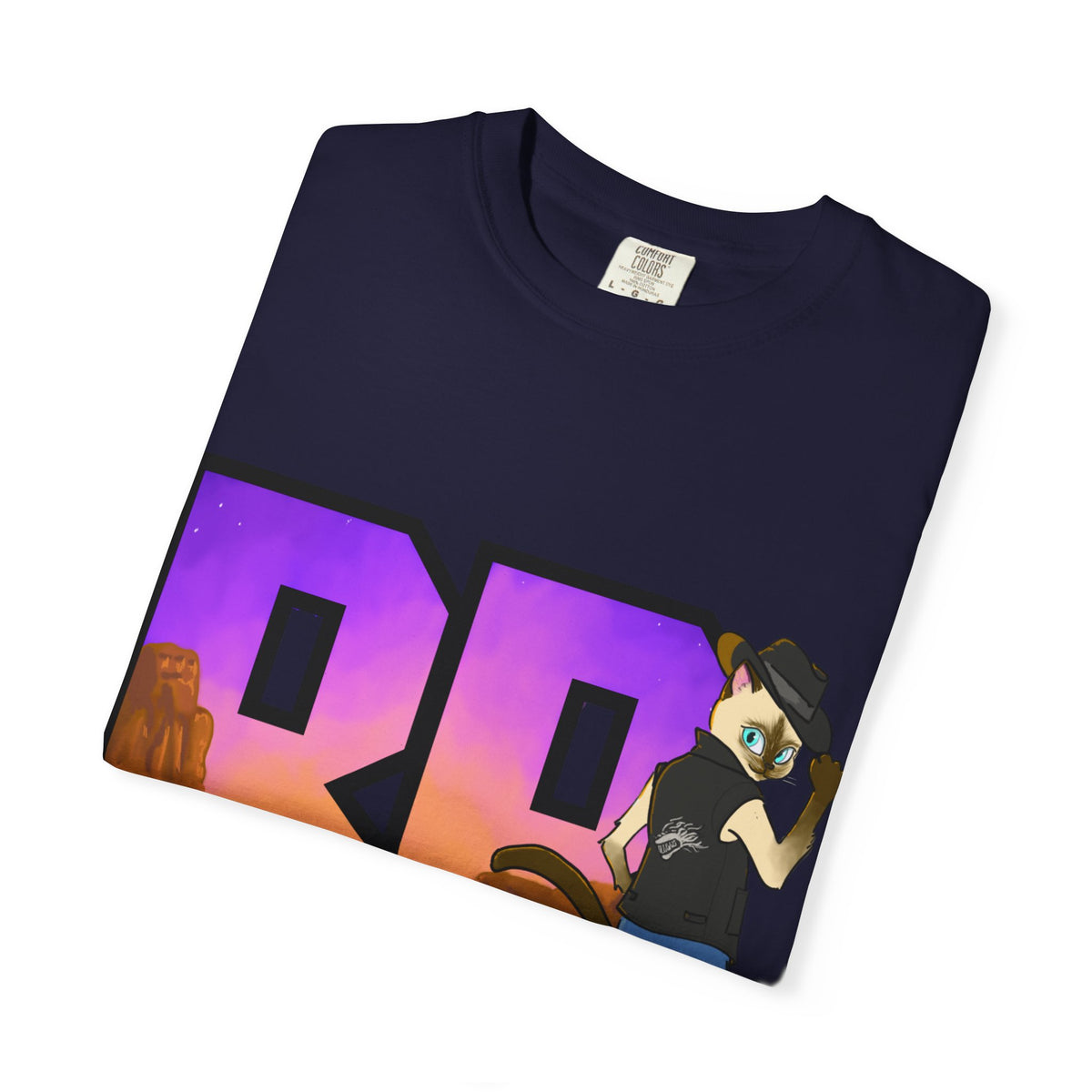 Gunmetal Boopie Unisex Garment-Dyed T-shirt