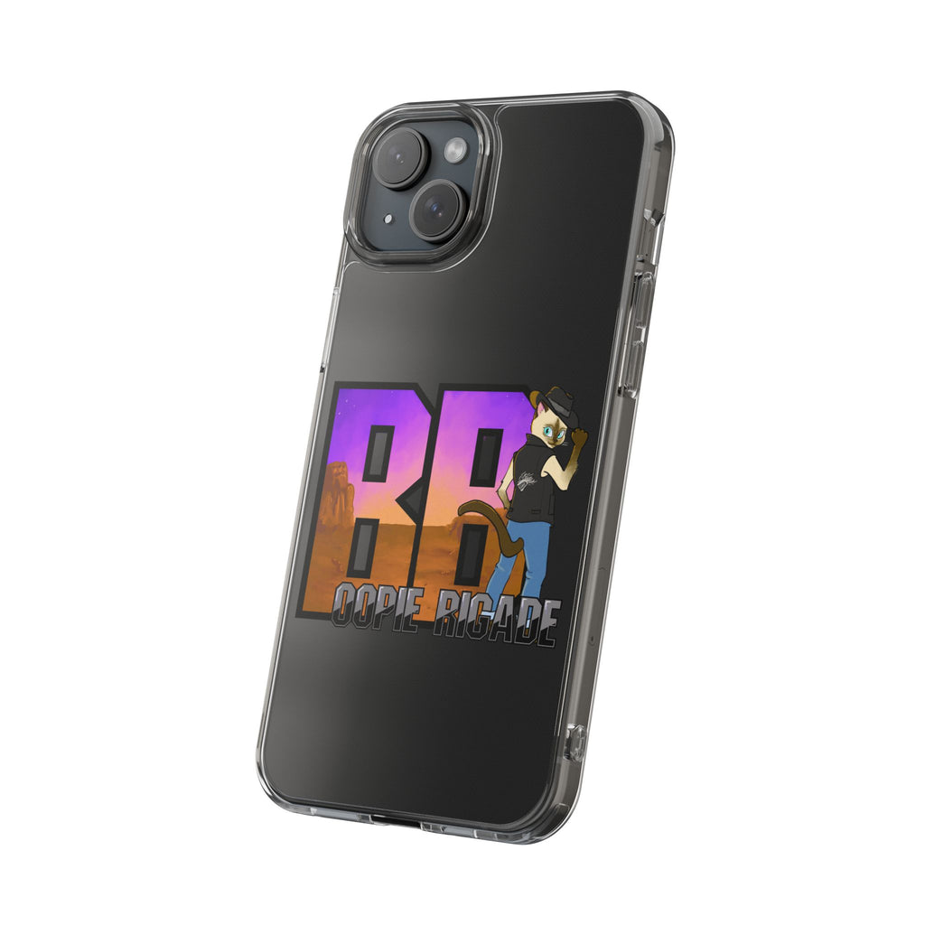 Gunmetal Boopie Clear Impact-Resistant Cases