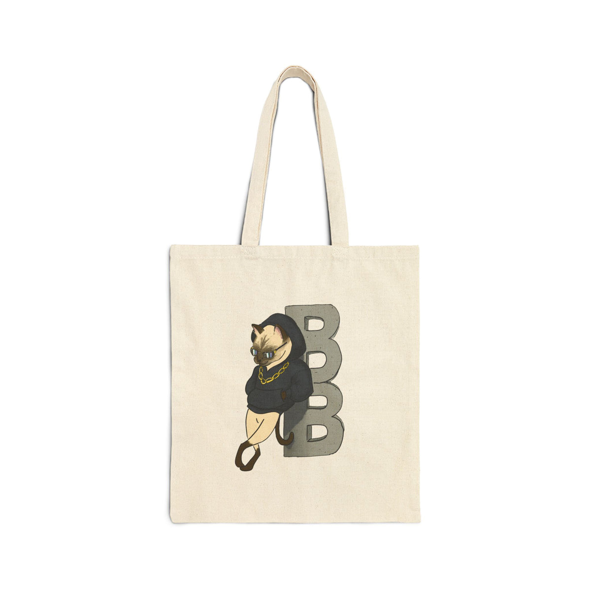 Street Fit Boopie Cotton Canvas Tote Bag