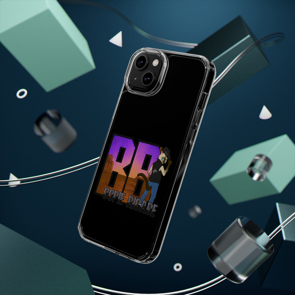 Gunmetal Boopie Clear Impact-Resistant Cases