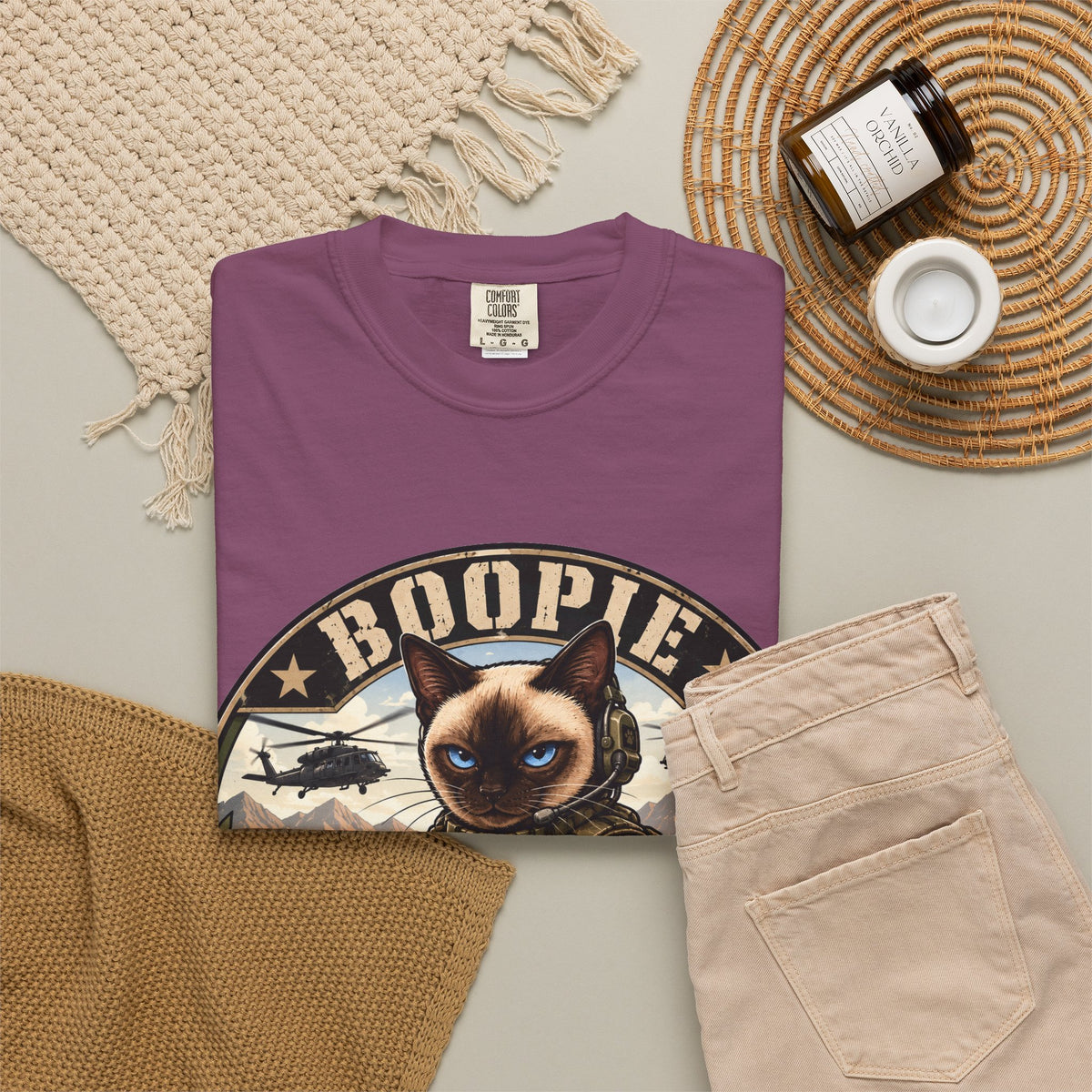 Boopie Brigade Unisex Garment-Dyed T-shirt