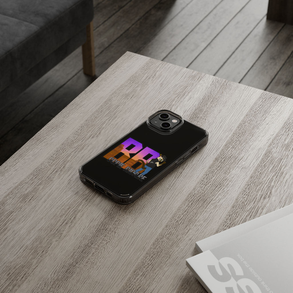 Gunmetal Boopie Clear Impact-Resistant Cases