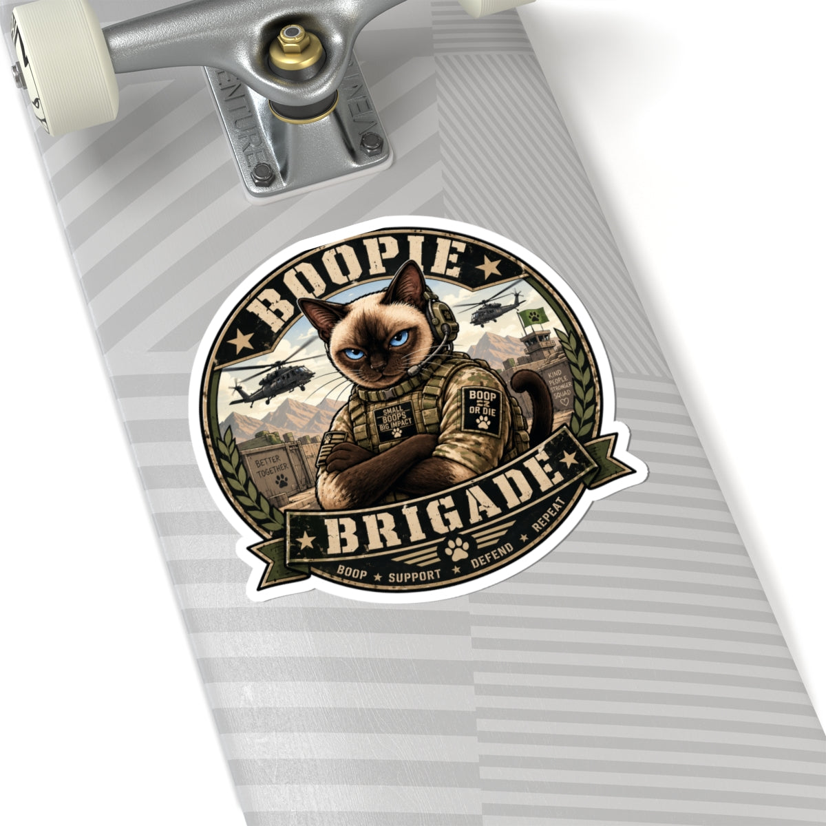 Boopie Brigade Kiss-Cut Stickers
