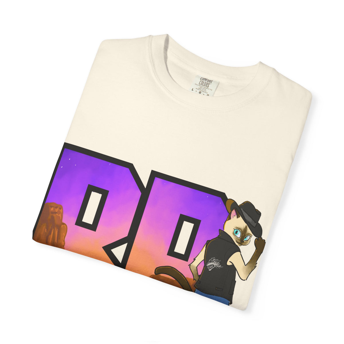 Gunmetal Boopie Unisex Garment-Dyed T-shirt