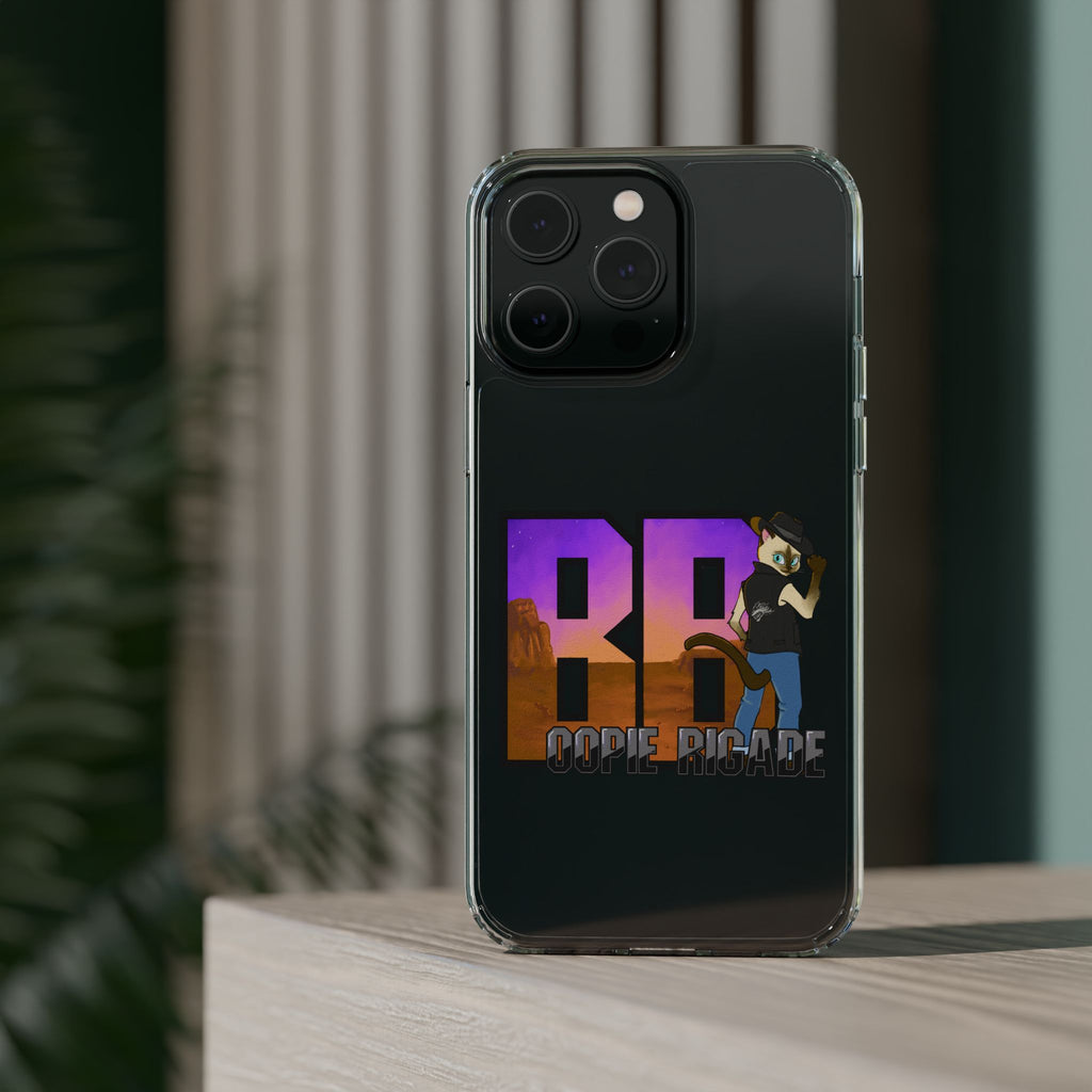 Gunmetal Boopie Clear Impact-Resistant Cases