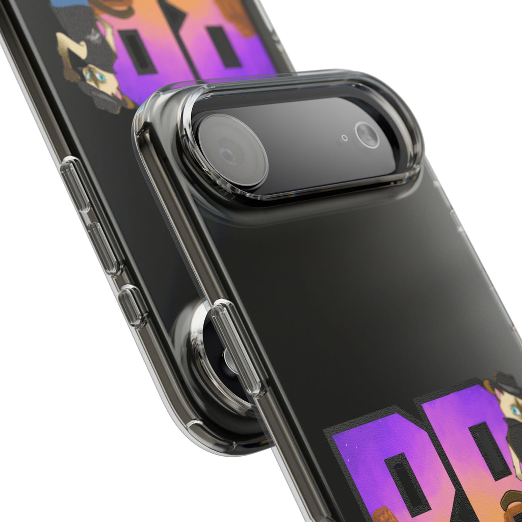 Gunmetal Boopie Clear Impact-Resistant Cases