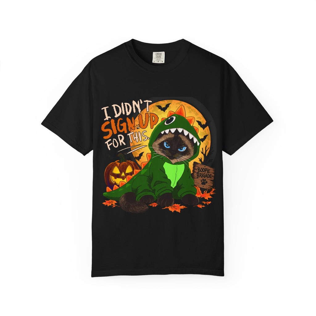 Halloween Boopie Unisex Garment-Dyed T-shirt