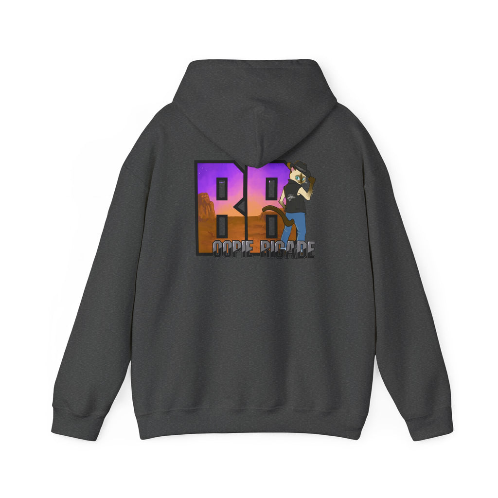 Gunmetal Boopie Unisex Heavy Blend™ Hooded Sweatshirt