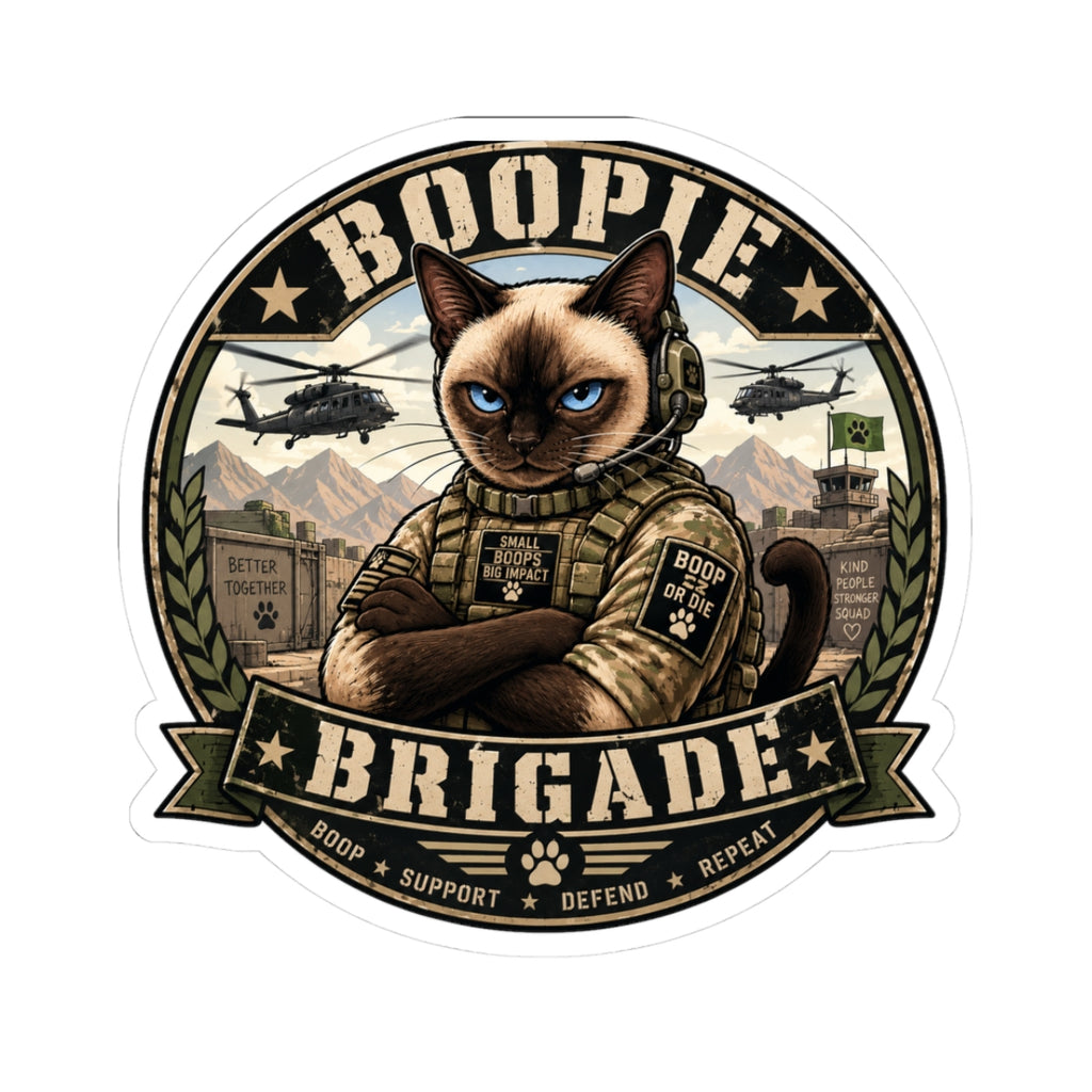 Boopie Brigade Kiss-Cut Stickers
