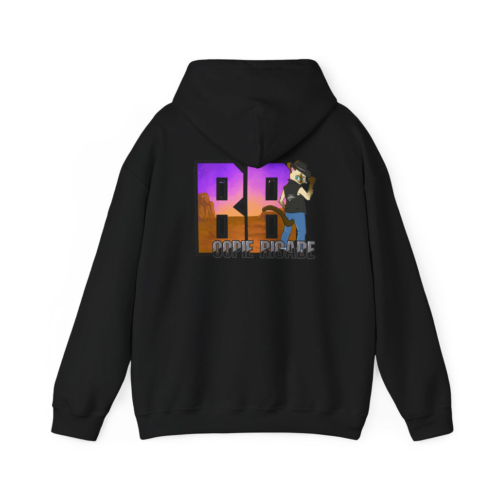 Gunmetal Boopie Unisex Heavy Blend™ Hooded Sweatshirt