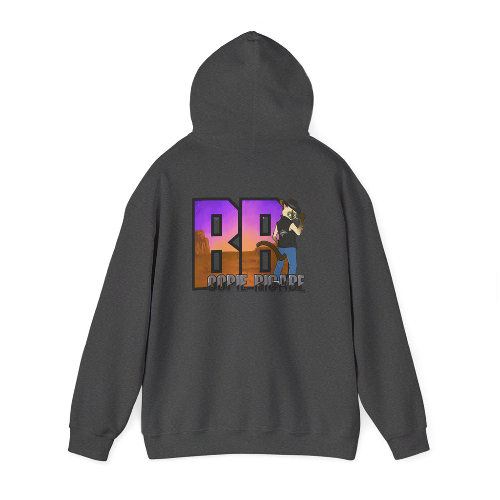 Gunmetal Boopie Unisex Heavy Blend™ Hooded Sweatshirt