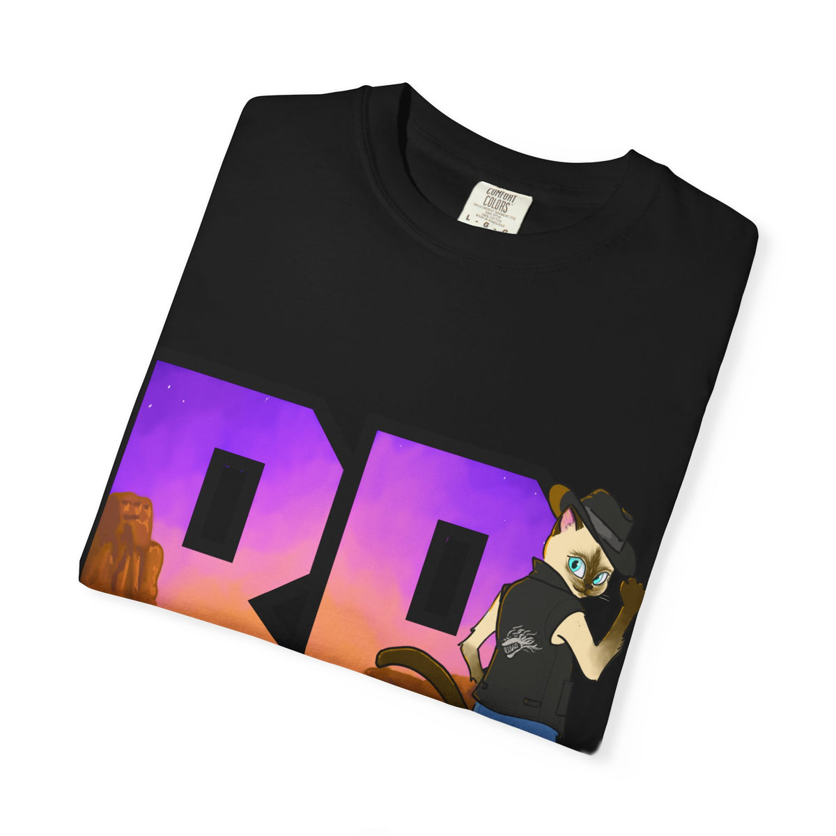 Gunmetal Boopie Unisex Garment-Dyed T-shirt