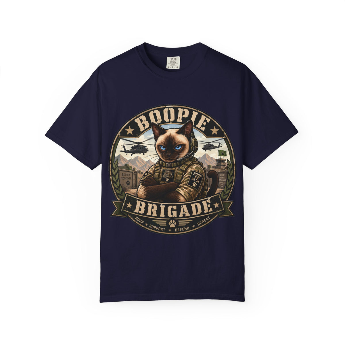 Boopie Brigade Unisex Garment-Dyed T-shirt