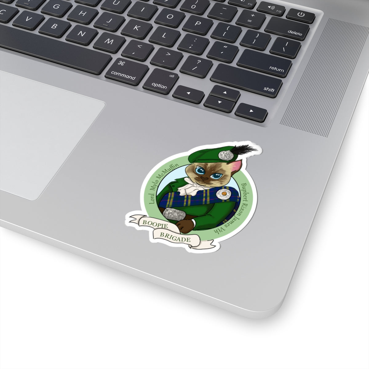 Scottish Lord Boopie Kiss-Cut Stickers