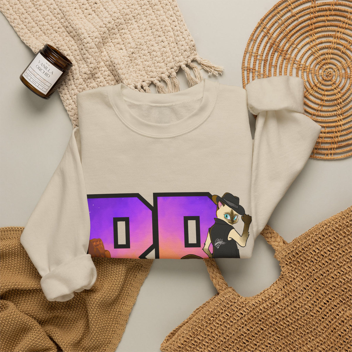 Gunmetal Boopie Unisex Heavy Blend™ Crewneck Sweatshirt