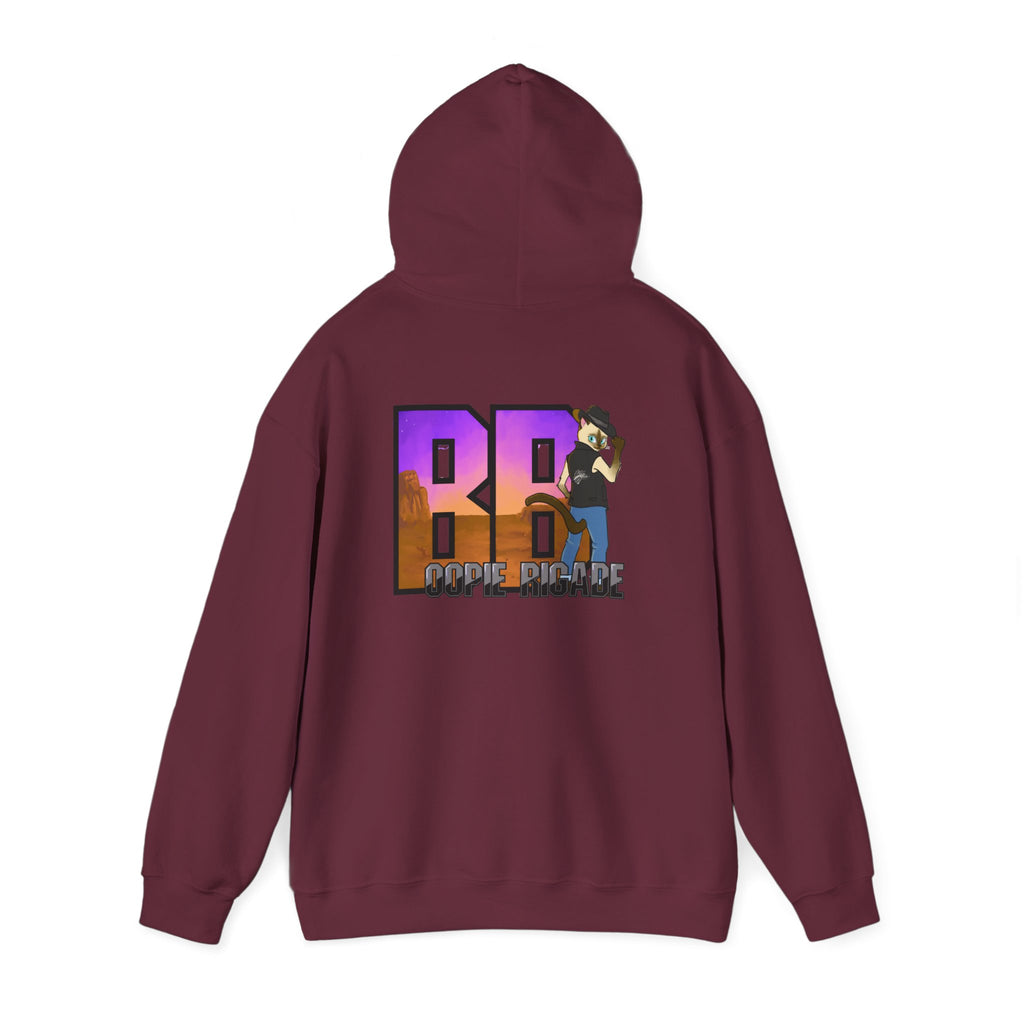 Gunmetal Boopie Unisex Heavy Blend™ Hooded Sweatshirt