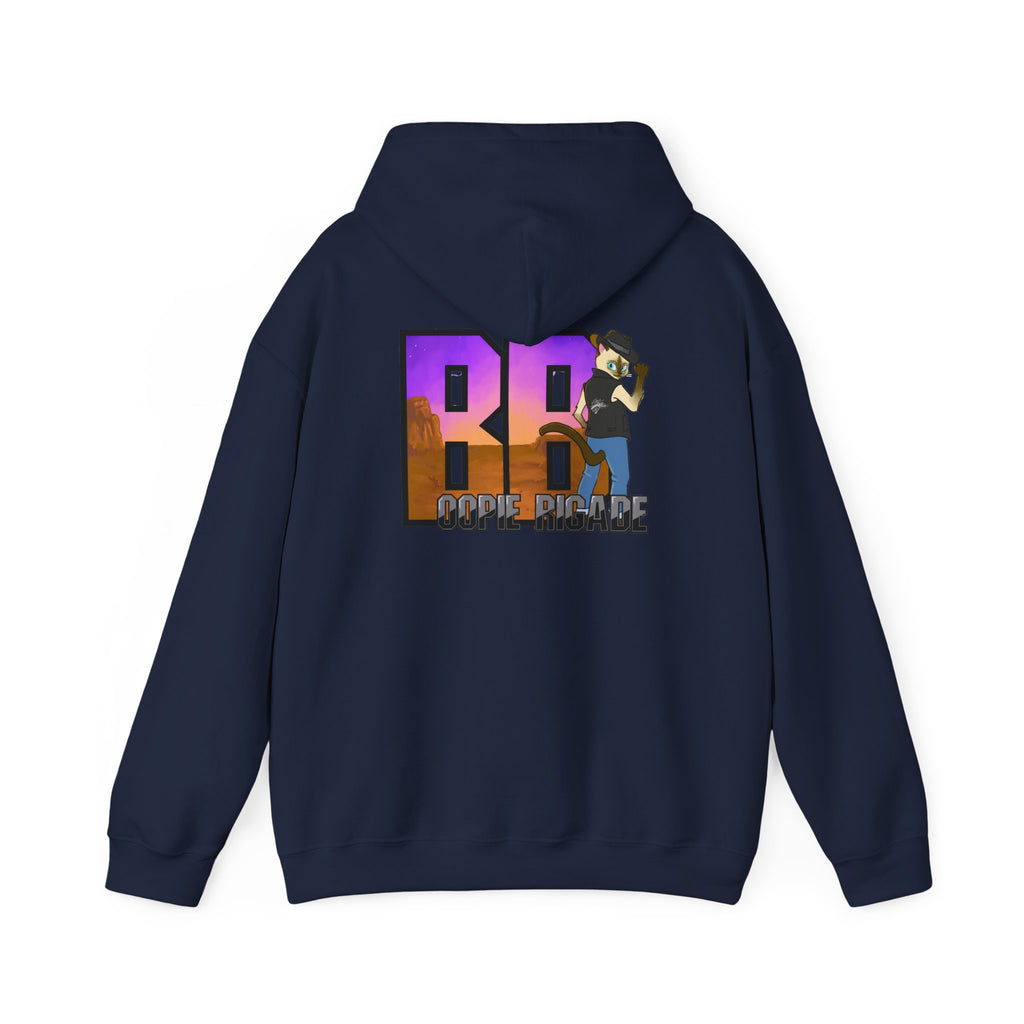 Gunmetal Boopie Unisex Heavy Blend™ Hooded Sweatshirt