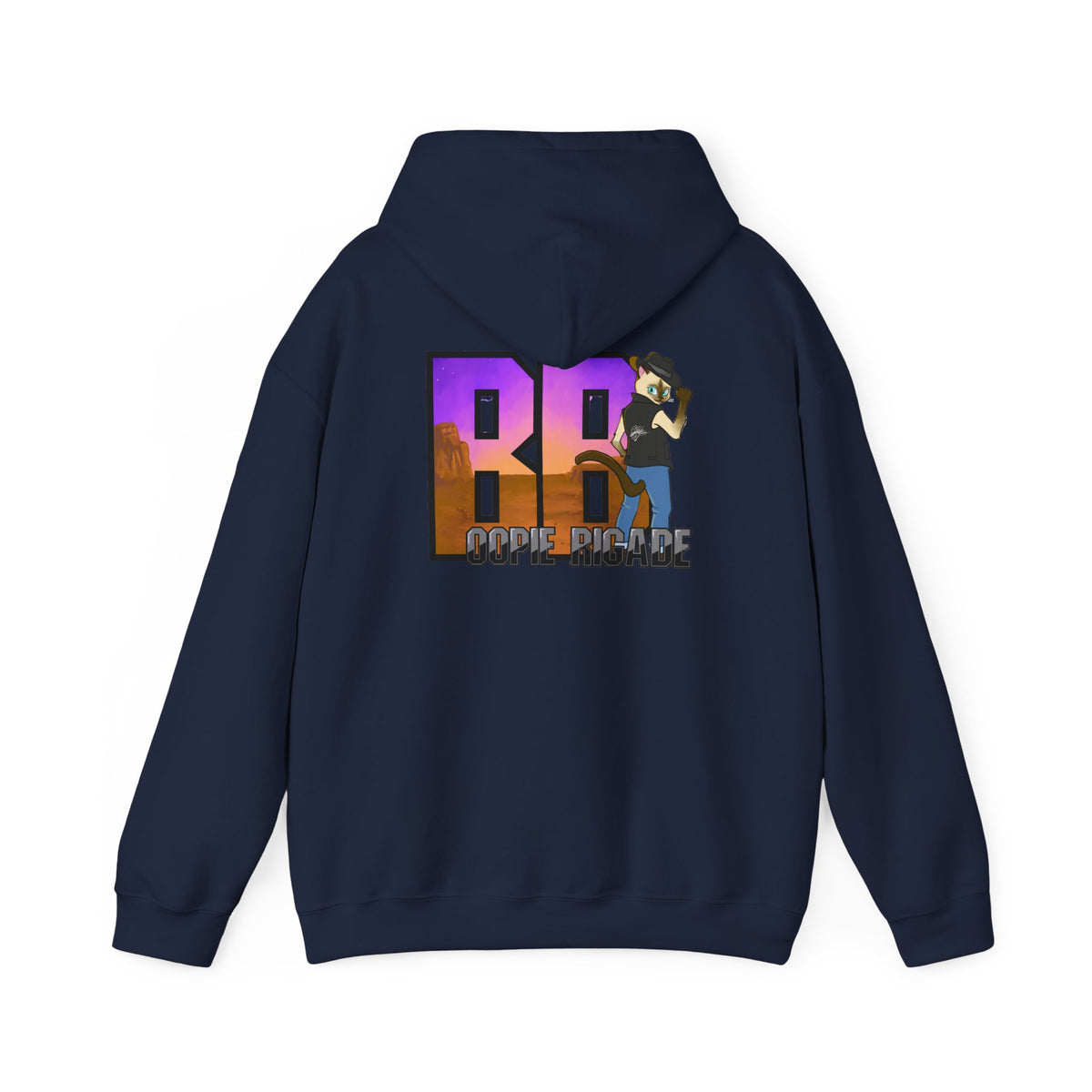 Gunmetal Boopie Unisex Heavy Blend™ Hooded Sweatshirt