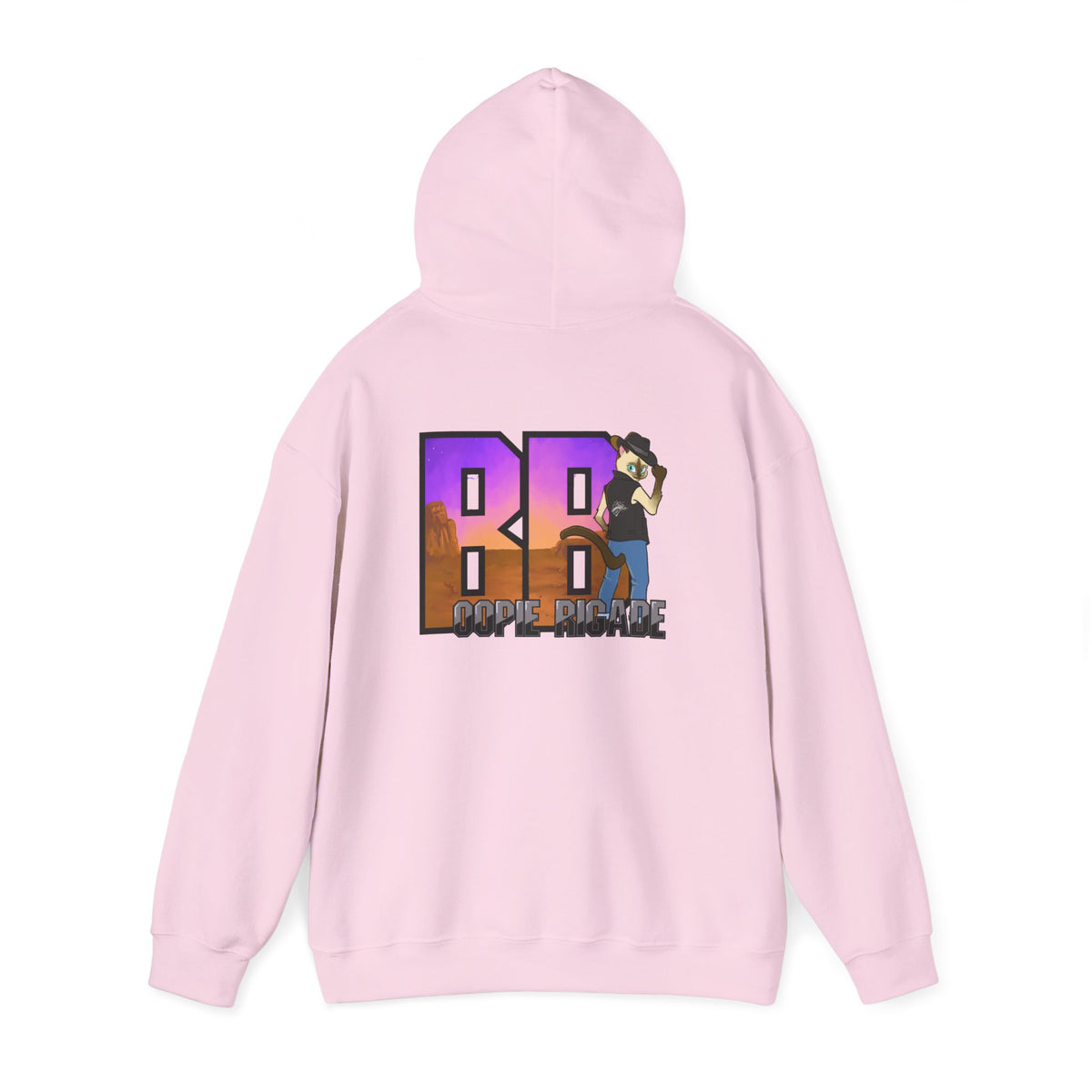 Gunmetal Boopie Unisex Heavy Blend™ Hooded Sweatshirt