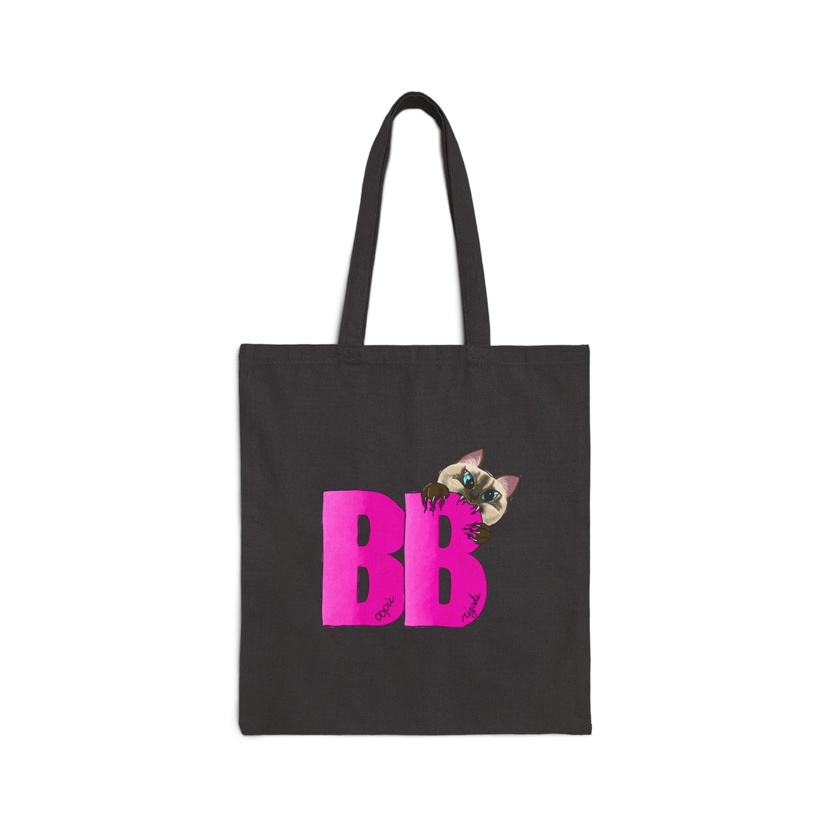 Attack Boopie Cotton Canvas Tote Bag