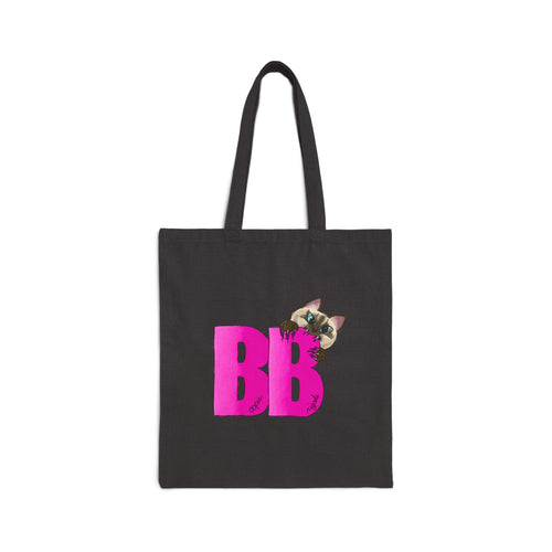 Attack Boopie Cotton Canvas Tote Bag