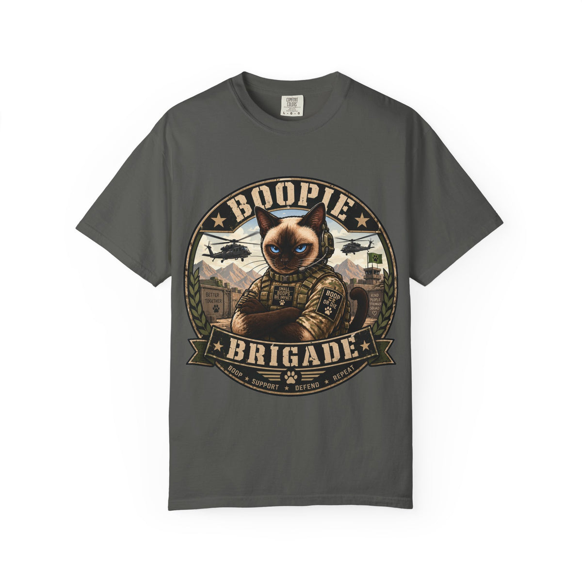Boopie Brigade Unisex Garment-Dyed T-shirt