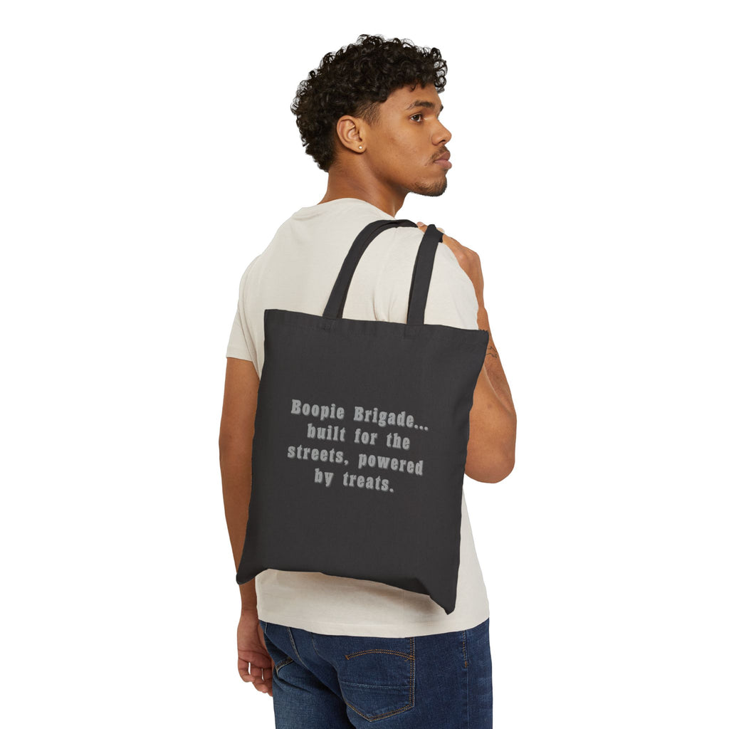 Street Fit Boopie Cotton Canvas Tote Bag