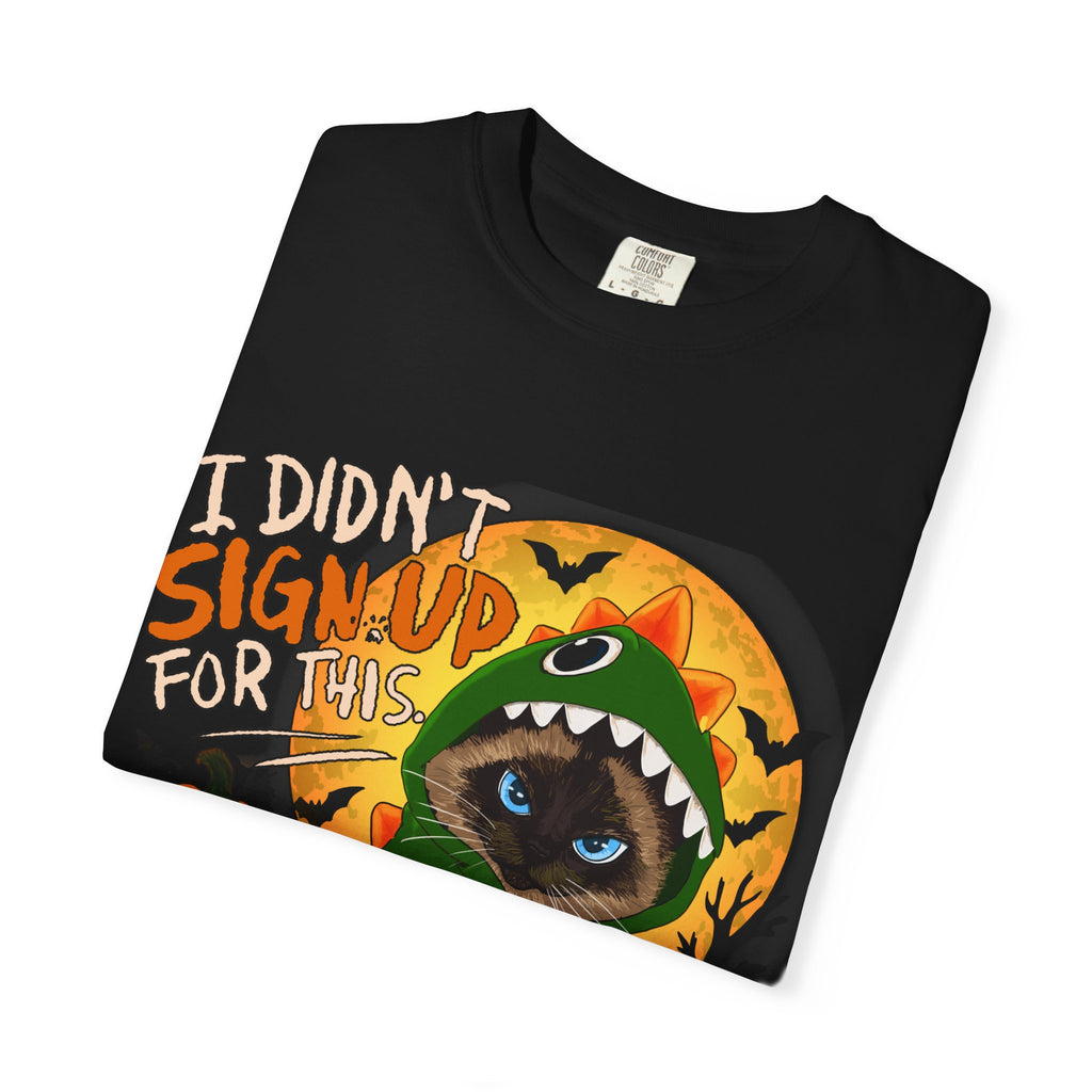 Halloween Boopie Unisex Garment-Dyed T-shirt