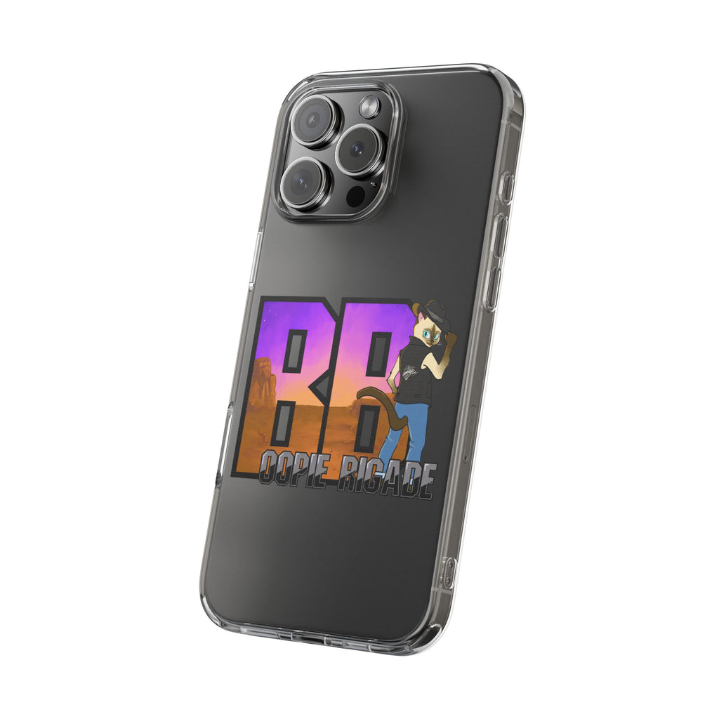 Gunmetal Boopie Clear Impact-Resistant Cases