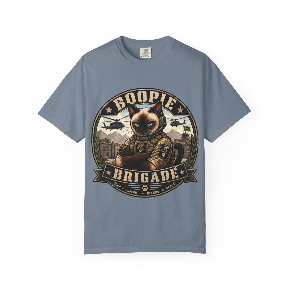 Boopie Brigade Unisex Garment-Dyed T-shirt