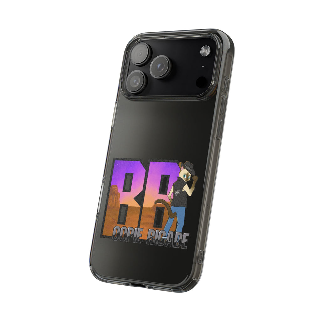 Gunmetal Boopie Clear Impact-Resistant Cases