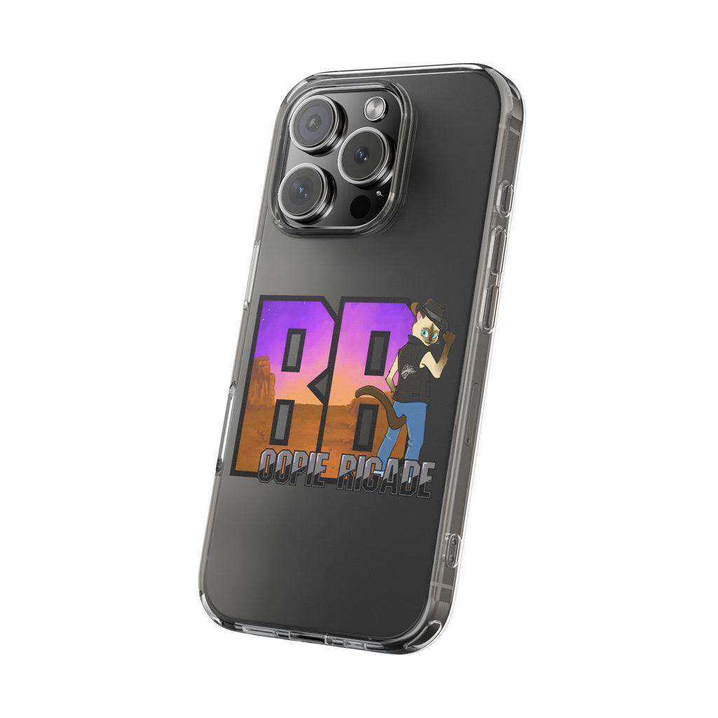 Gunmetal Boopie Clear Impact-Resistant Cases