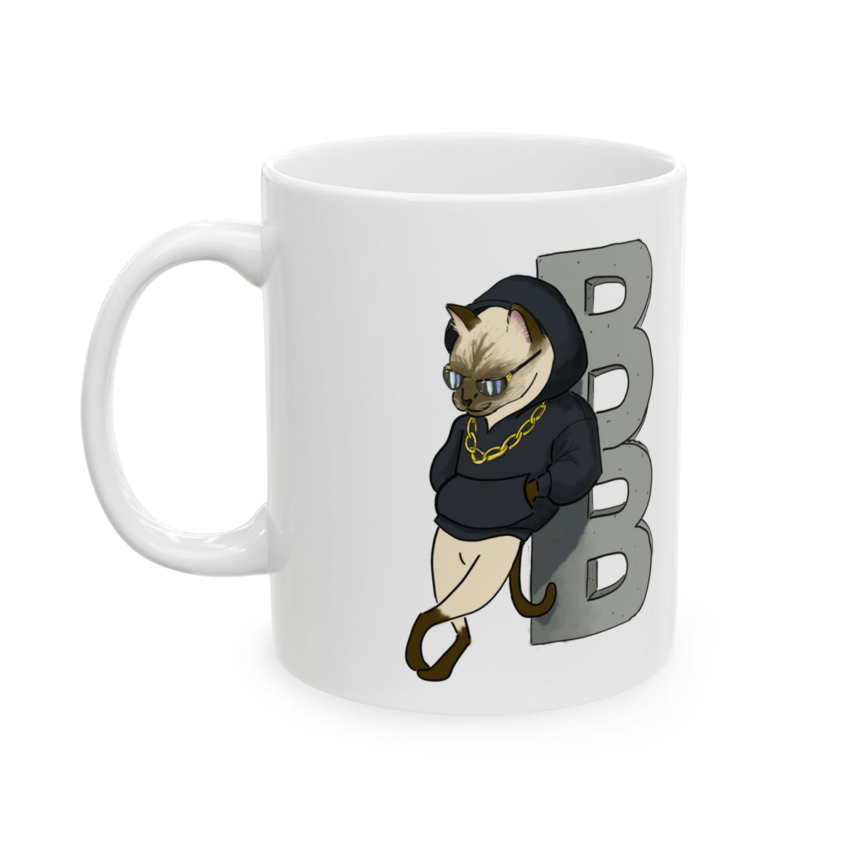 Street Fit Boopie Ceramic Mug, (11oz, 15oz)