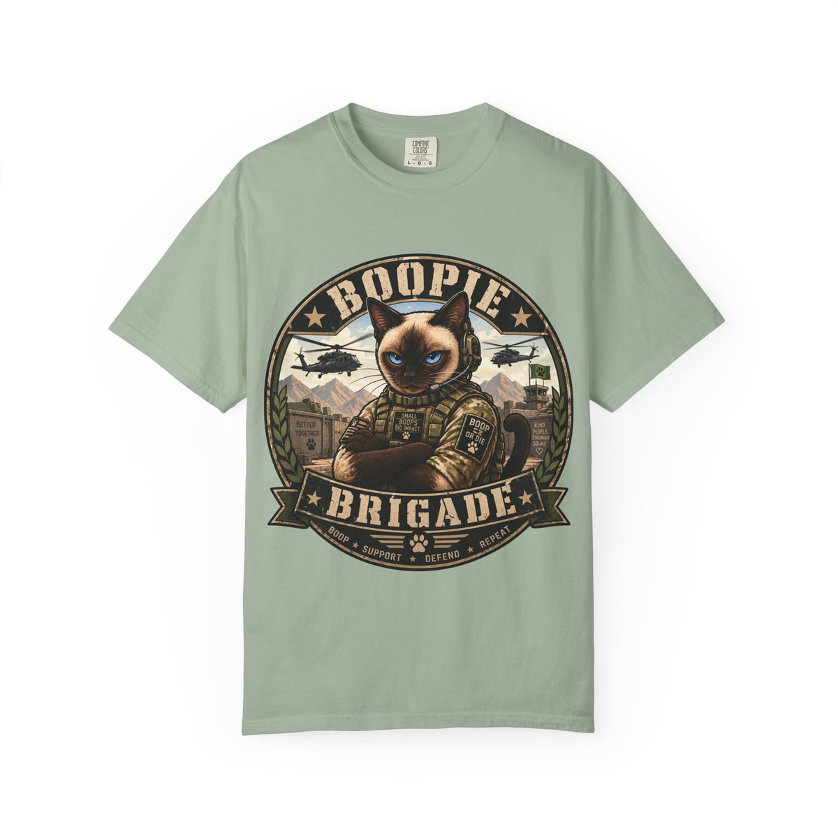 Boopie Brigade Unisex Garment-Dyed T-shirt