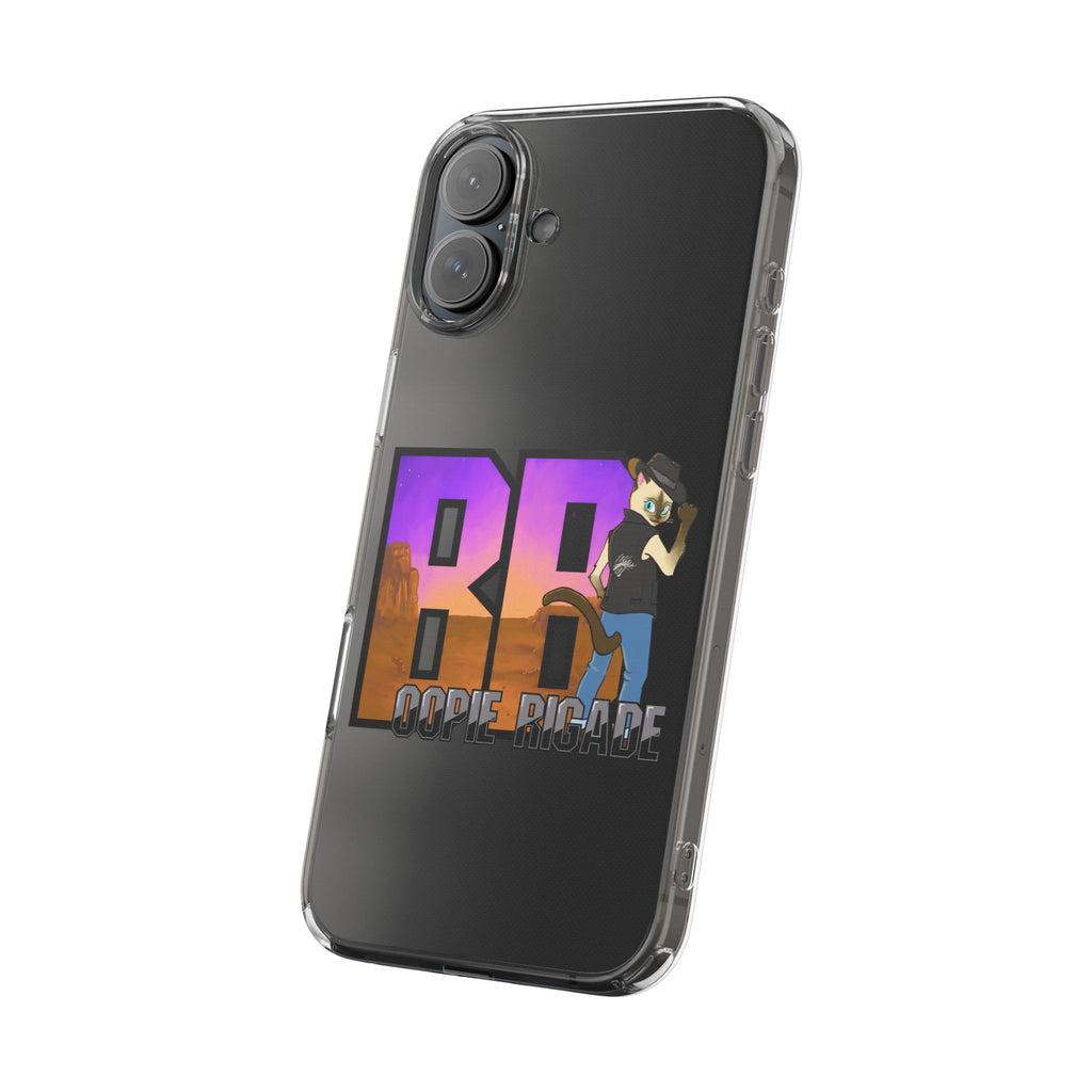 Gunmetal Boopie Clear Impact-Resistant Cases