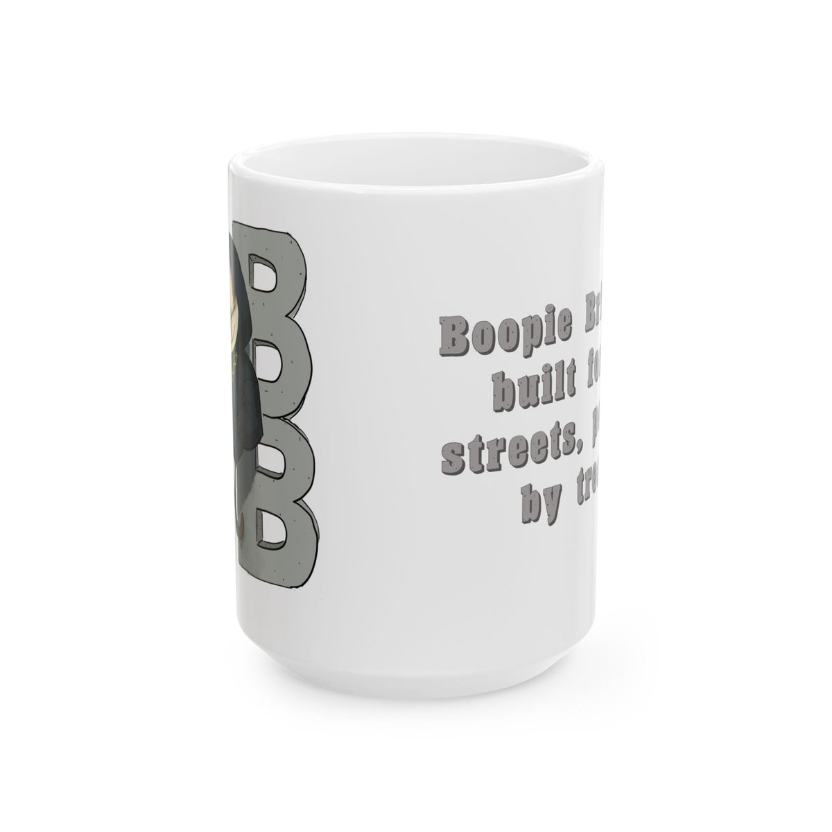 Street Fit Boopie Ceramic Mug, (11oz, 15oz)