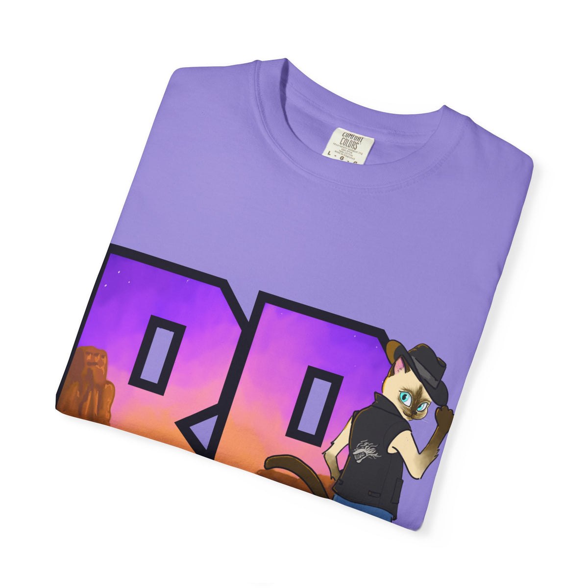 Gunmetal Boopie Unisex Garment-Dyed T-shirt