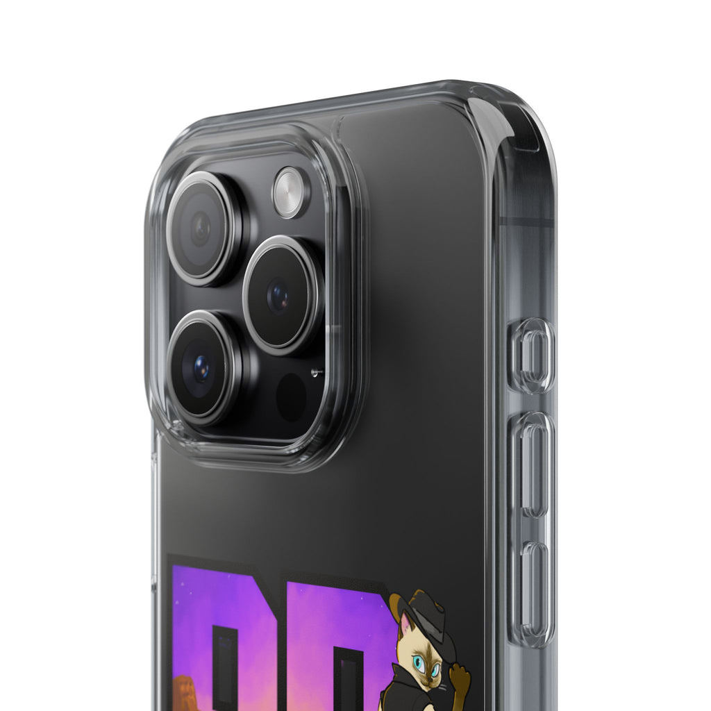 Gunmetal Boopie Clear Impact-Resistant Cases