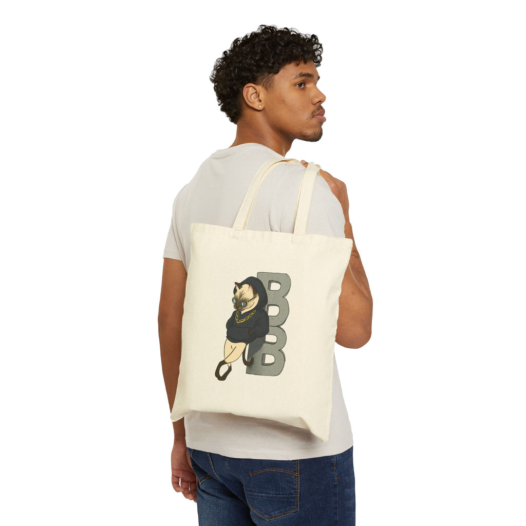 Street Fit Boopie Cotton Canvas Tote Bag
