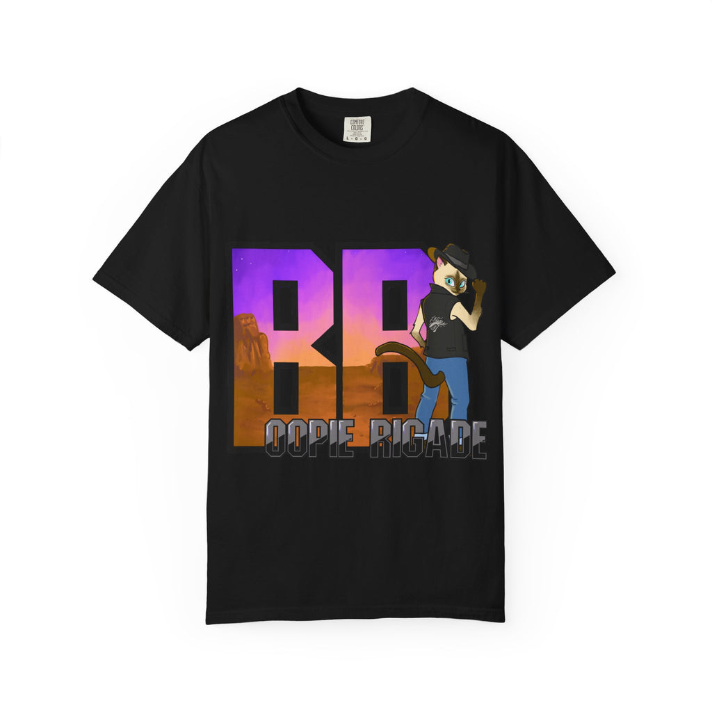 Gunmetal Boopie Unisex Garment-Dyed T-shirt
