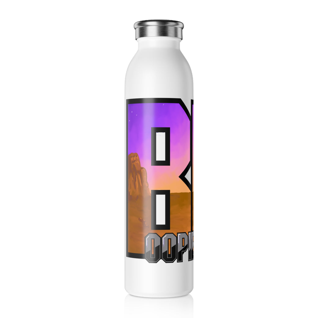 Gunmetal Boopie Slim Water Bottle