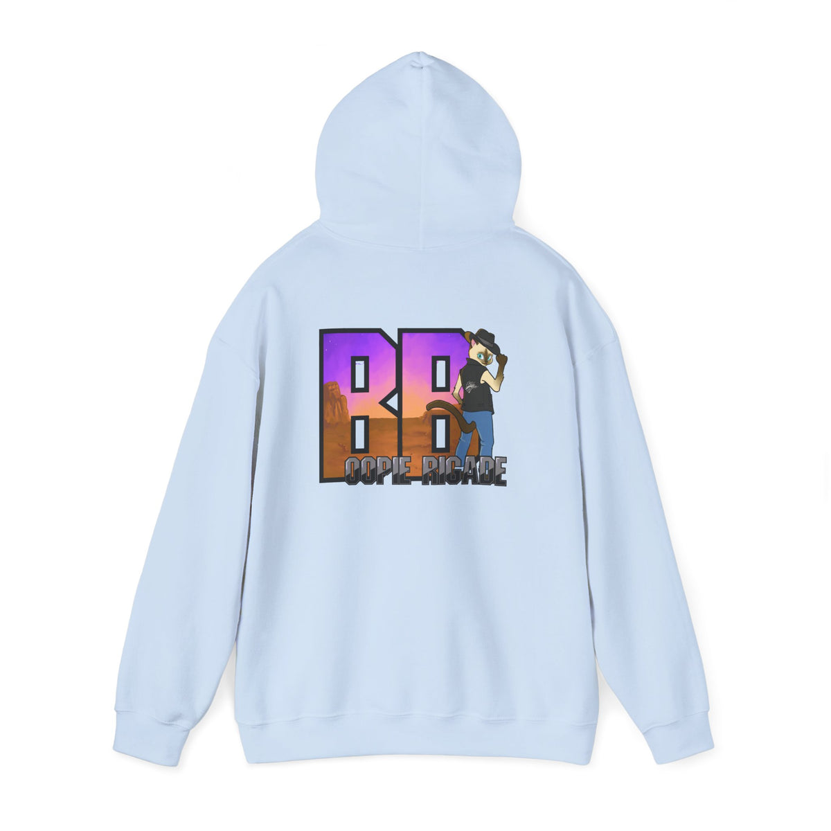Gunmetal Boopie Unisex Heavy Blend™ Hooded Sweatshirt