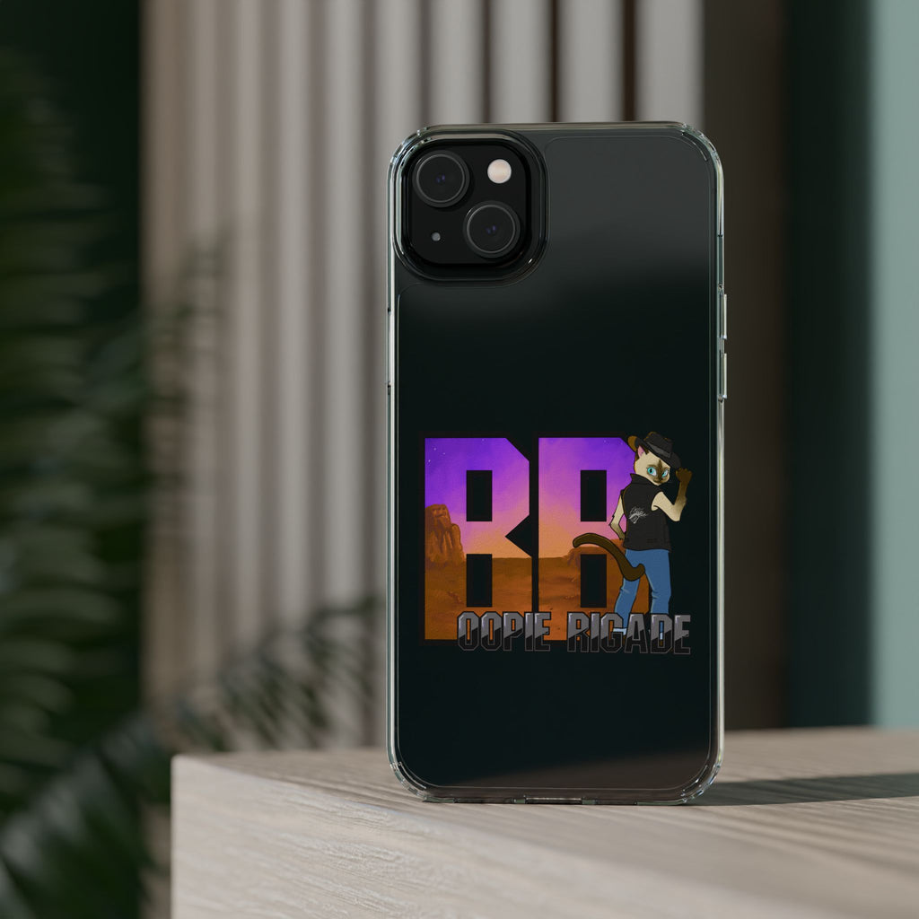 Gunmetal Boopie Clear Impact-Resistant Cases