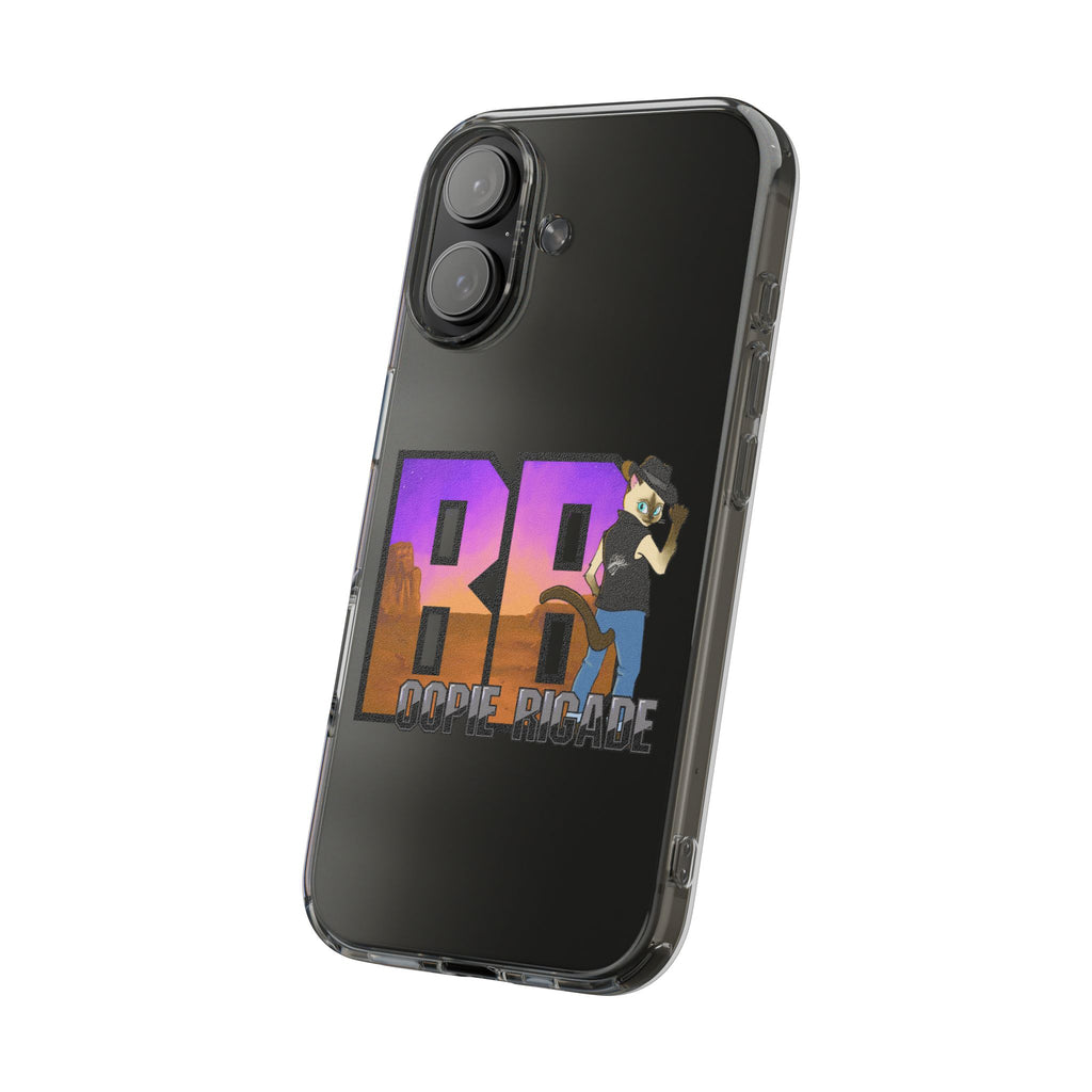 Gunmetal Boopie Clear Impact-Resistant Cases