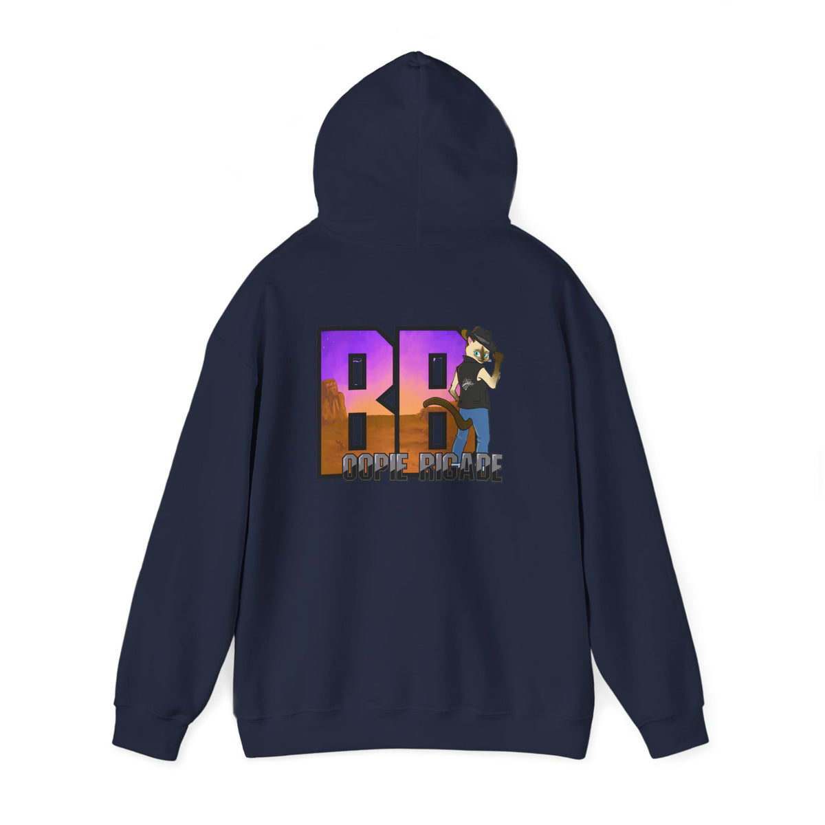 Gunmetal Boopie Unisex Heavy Blend™ Hooded Sweatshirt