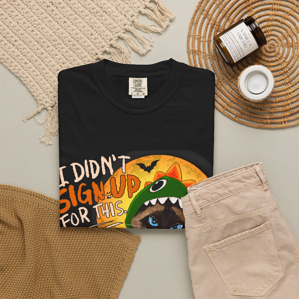 Halloween Boopie Unisex Garment-Dyed T-shirt