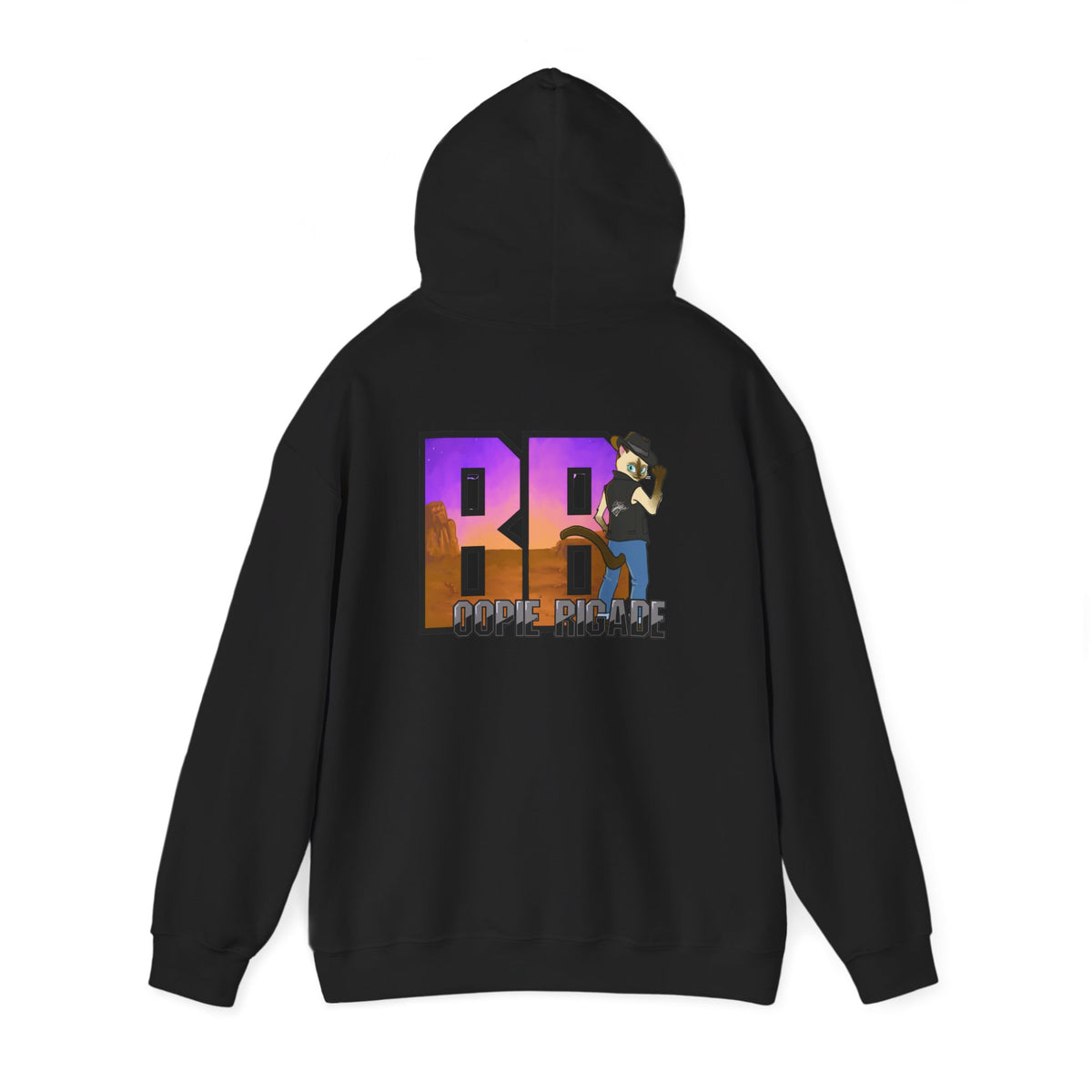 Gunmetal Boopie Unisex Heavy Blend™ Hooded Sweatshirt