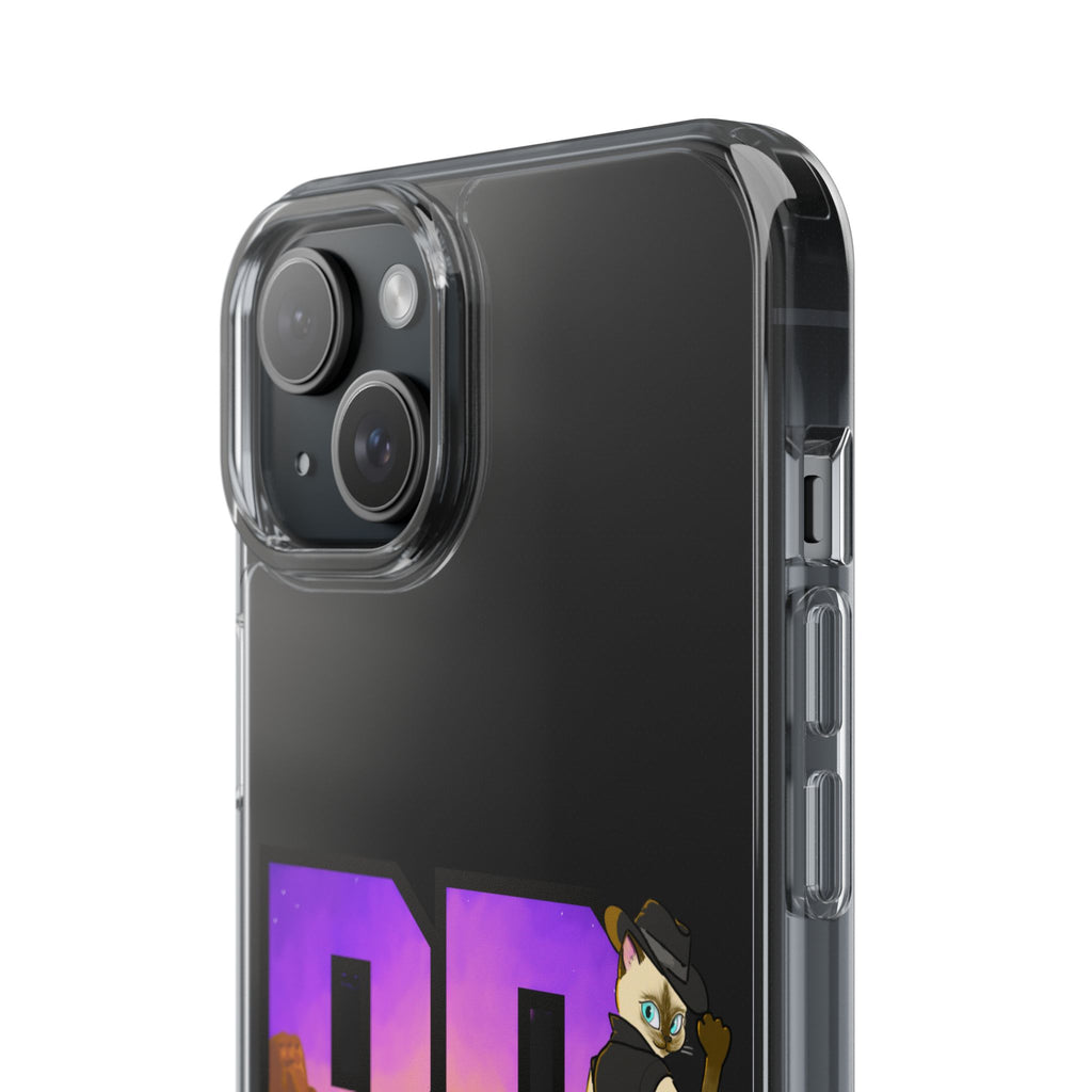 Gunmetal Boopie Clear Impact-Resistant Cases